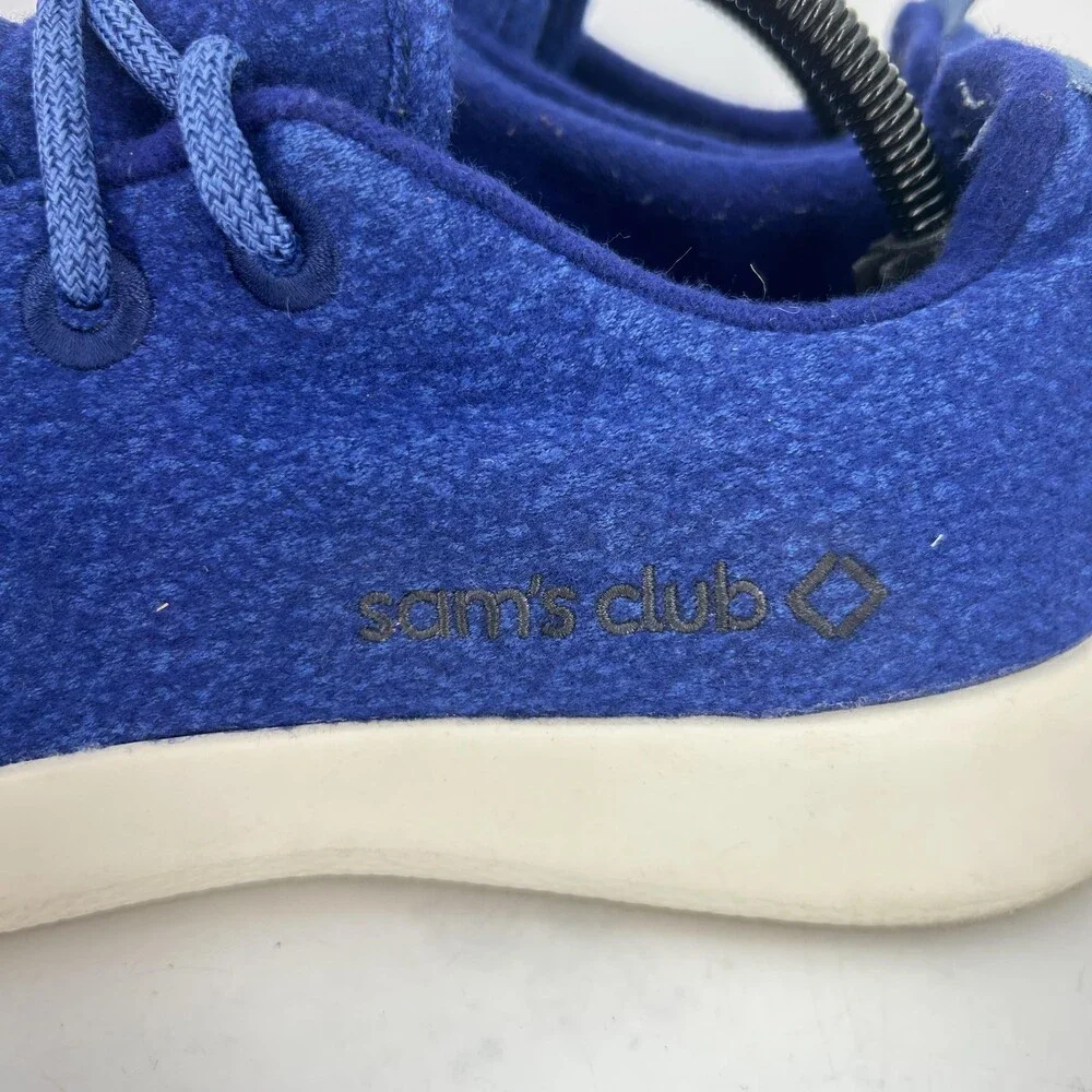 Allbirds Shoes Mens Size 11 Blue Wool Runners Casual Sneakers Golf Lace Up